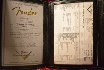 Fender Time Machine '52 Telecaster Heavy Relic Aged Nocaster Blonde