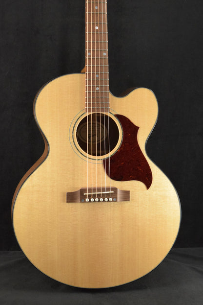 Gibson J-185 EC Modern Acoustic-Electric Cutaway Walnut Antique Natural