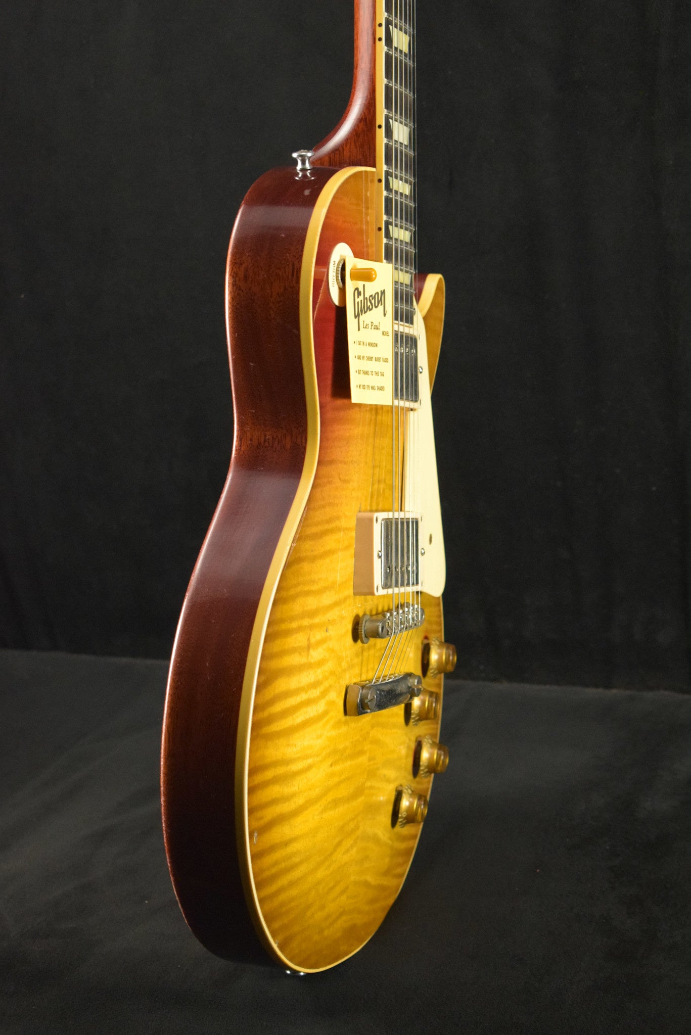 Gibson Collector's Edition Jason Isbell “Red Eye” 1959 Les Paul Standard Brazilian Rosewood Fingerboard Red Eye Burst Murphy Lab Aged