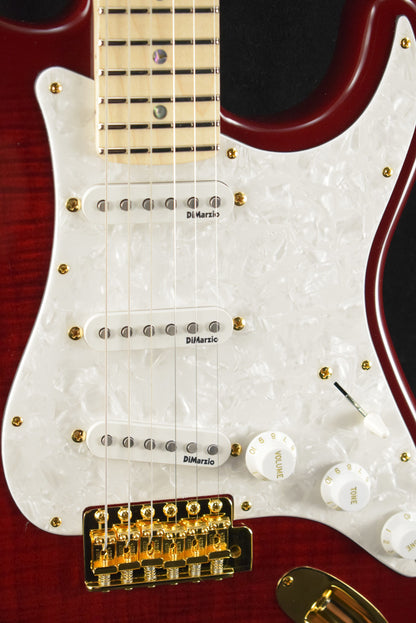 Fender Richie Kotzen Stratocaster Transparent Red Burst Maple Fingerboard