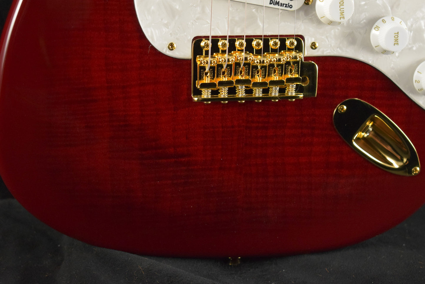 Fender Richie Kotzen Stratocaster Transparent Red Burst Maple Fingerboard