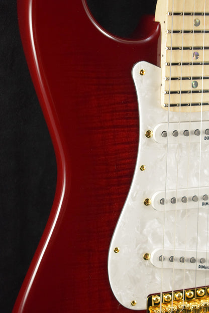 Fender Richie Kotzen Stratocaster Transparent Red Burst Maple Fingerboard