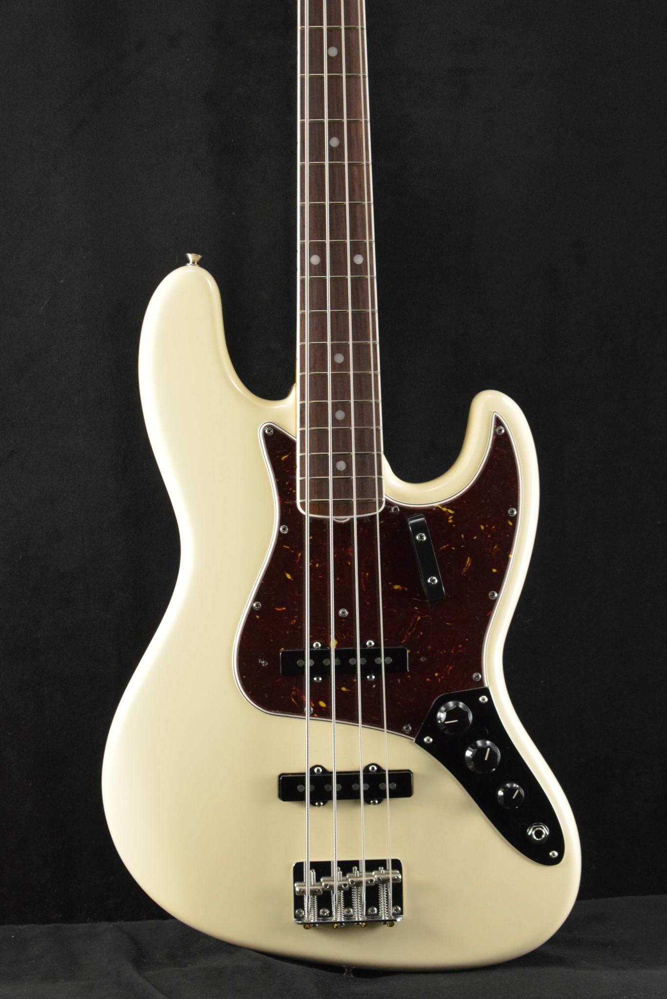 Fender American Vintage II 1966 Jazz Bass Olympic White Rosewood Fingerboard