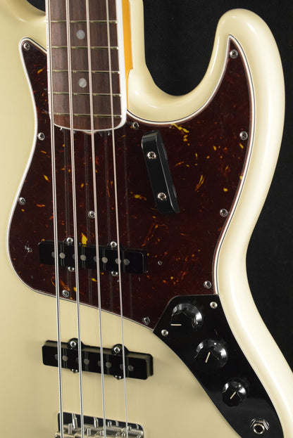 Fender American Vintage II 1966 Jazz Bass Olympic White Rosewood Fingerboard