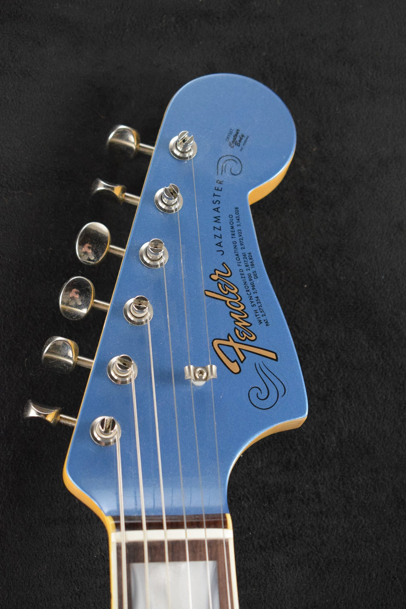 Fender 1967 Jazzmaster DLX Closet Classic Aged Lake Placid Blue 3A