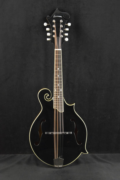 Eastman MD415-BK F-Style F-Hole Mandolin Black Top