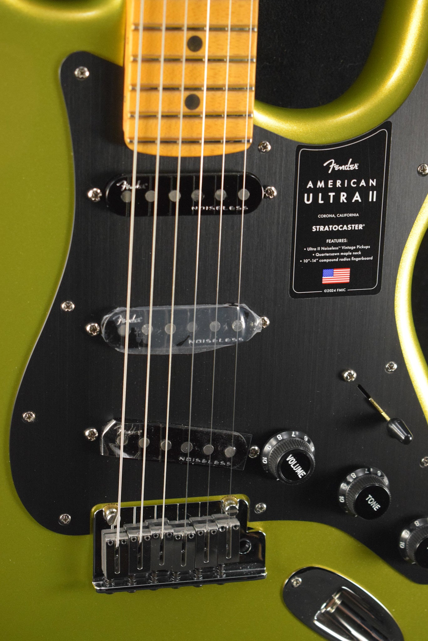 Fender American Ultra II Stratocaster Solar Flare Maple Fingerboard