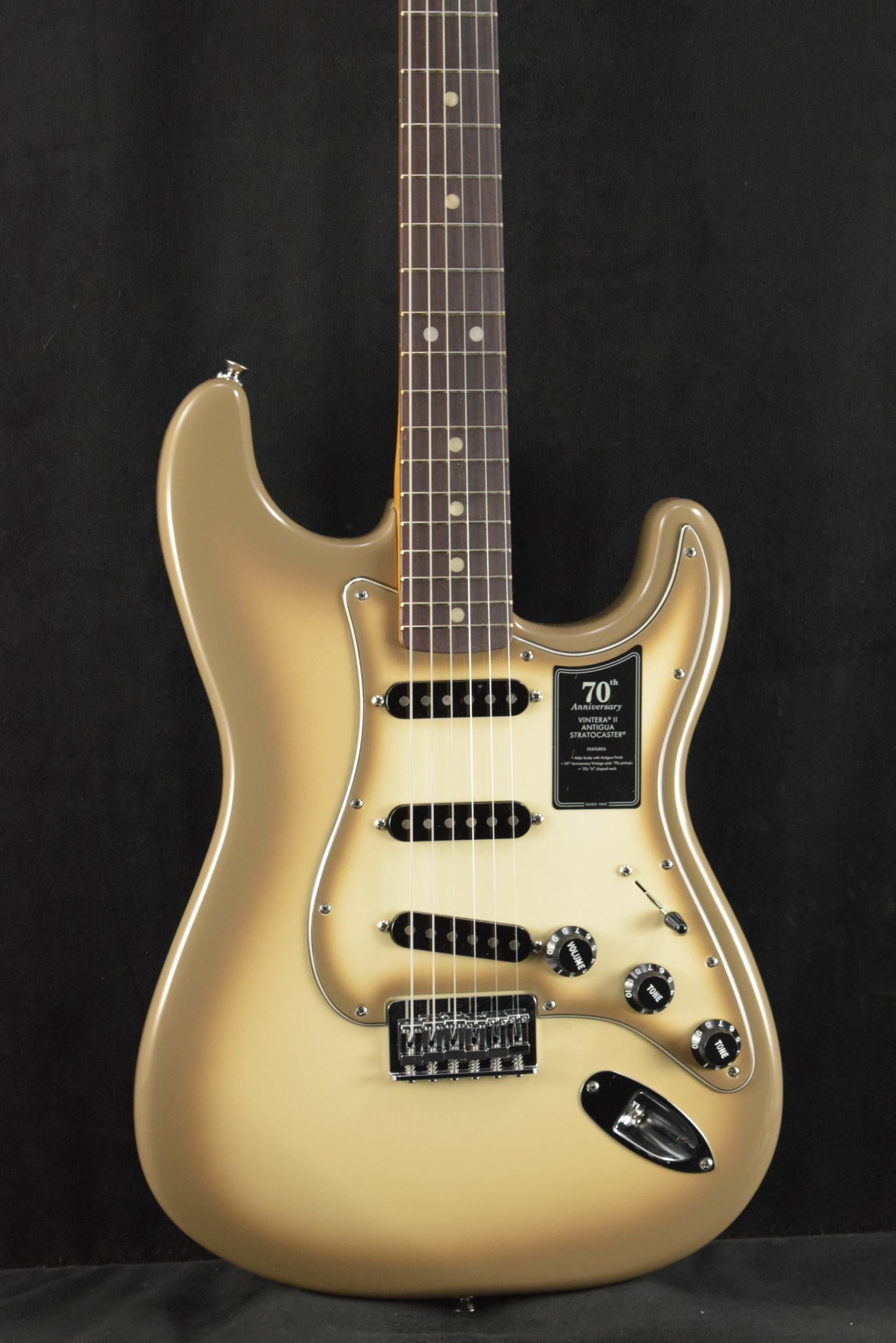 Fender 70th Anniversary Antigua Stratocaster Antigua Rosewood Fingerboard