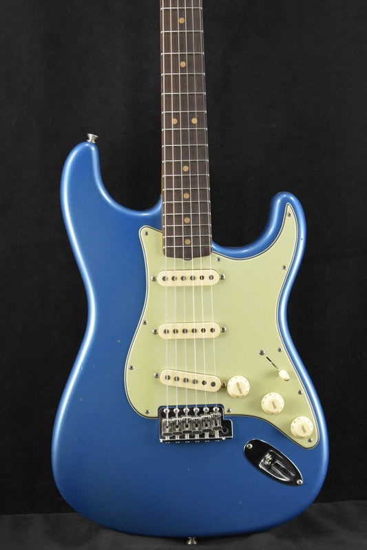 Fender Ltd Edition '63 Strat - Journeyman Relic w/Closet Classic HW Aged Lake Placid Blue