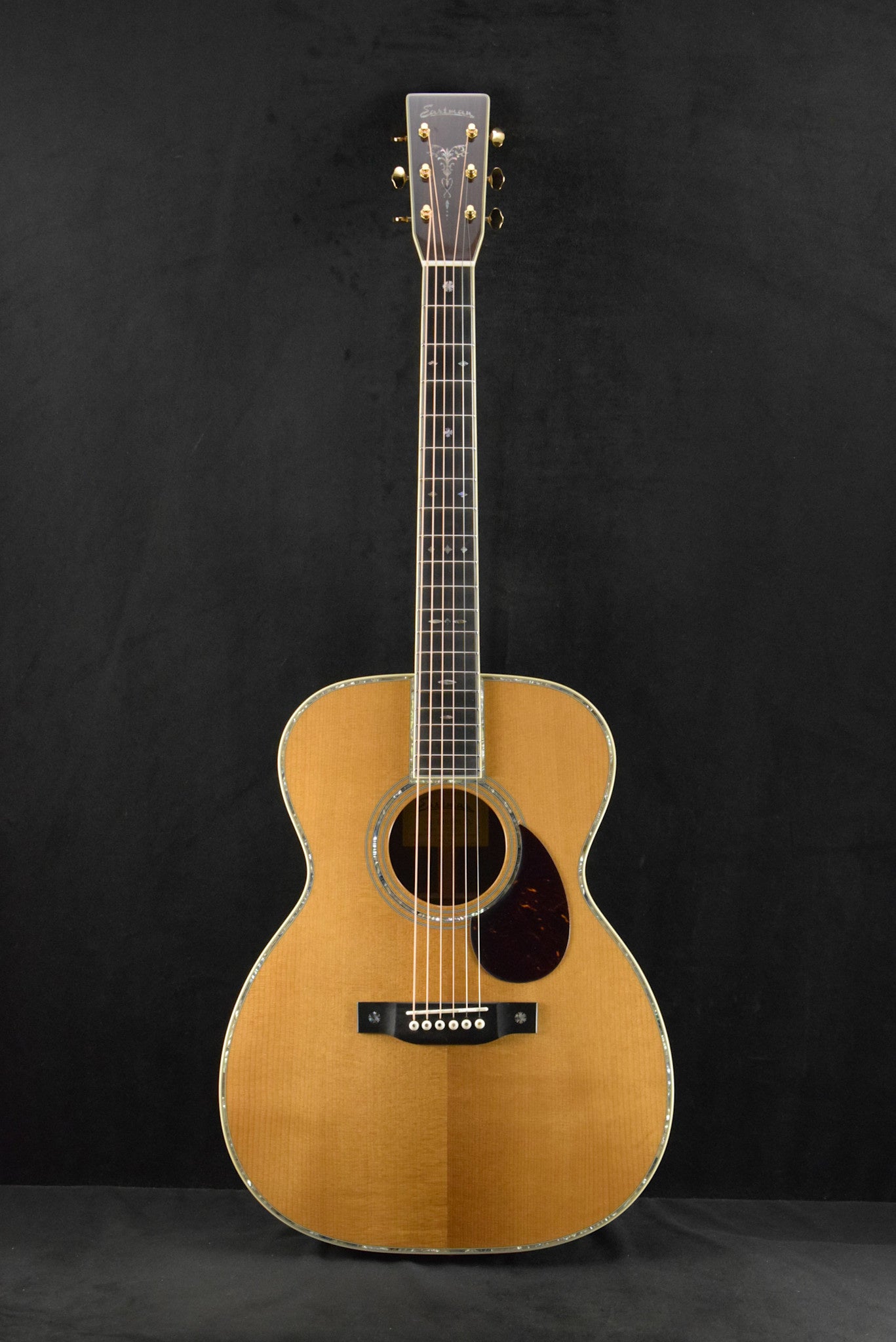 Eastman E40OM-TC Orchestra Model Thermo-Cure Natural Truetone Gloss