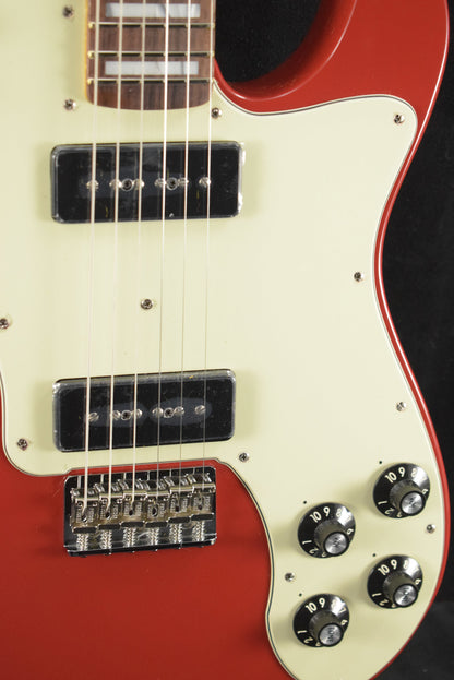 Fender Chris Shiflett Cleaver Telecaster Deluxe Dakota Red Rosewood Fingerboard