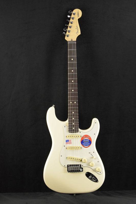 Fender Jeff Beck Stratocaster Olympic White Rosewood Fingerboard