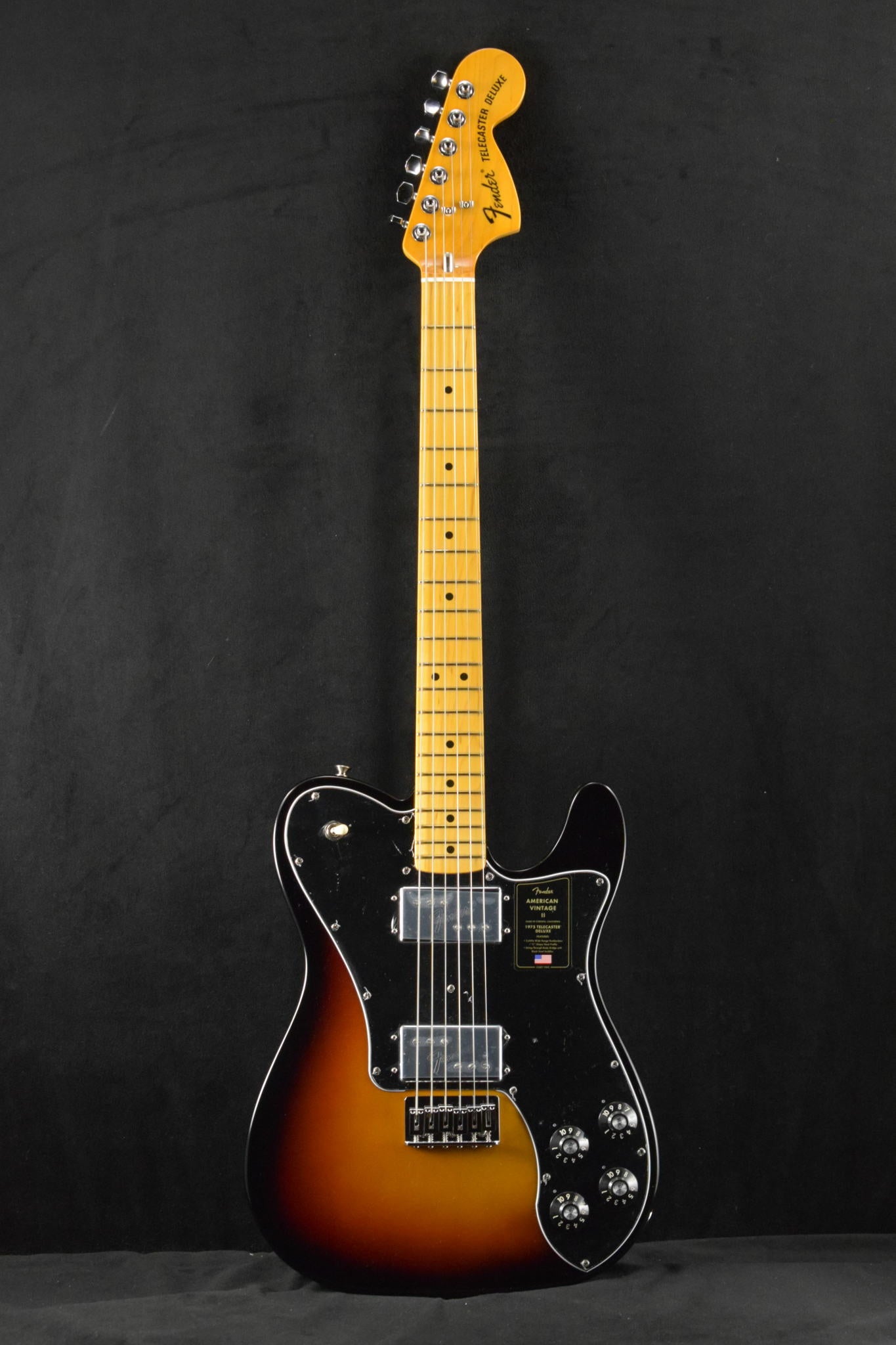 Fender American Vintage II 1975 Telecaster Deluxe 3-Color Sunburst Maple Fingerboard