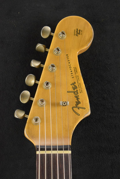 Fender Limited Edition 1964 L-Series Stratocaster Heavy Relic 3A Aged Olympic White