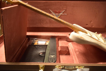Fender Custom Shop Limited Edition Red Hot Stratocaster Super Heavy Relic - Aged White Blonde
