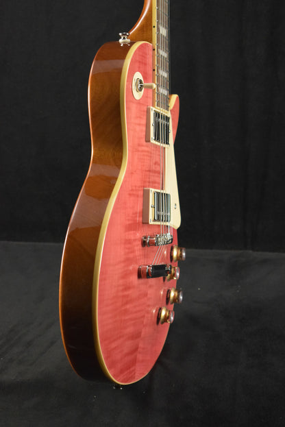 Epiphone Les Paul Standard 60s Figured Top Translucent Fuchsia w/Gig Bag