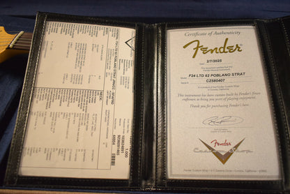 Fender Limited Edition '62 Poblano Strat Journeyman Relic w/Closet Classic Hardware Super Faded Aged Fiesta Red