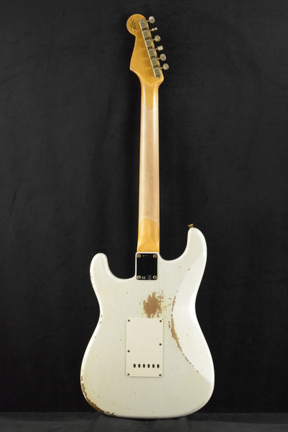 Fender Limited Edition 1964 L-Series Stratocaster Heavy Relic 3A Aged Olympic White