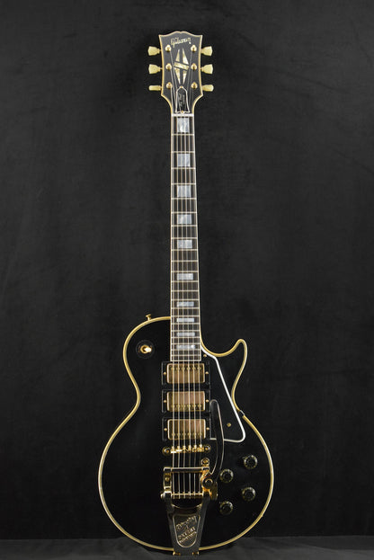 Gibson Murphy Lab 1957 Les Paul Custom 3-pickup Bigsby Light Aged Ebony