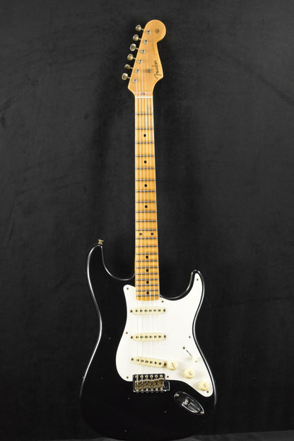 Fender Custom Shop '56 Stratocaster Journeyman Relic Aged Black w/ Soft V Neck