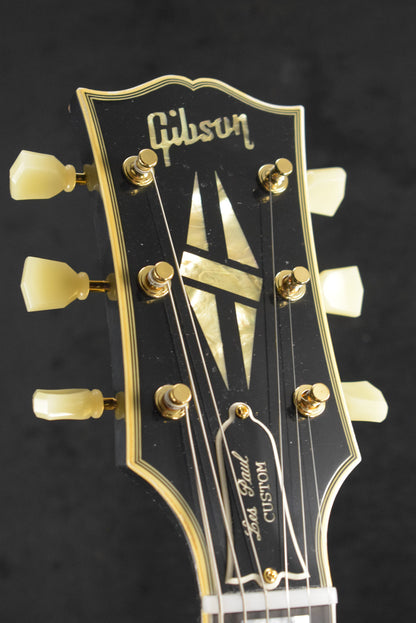 Gibson Murphy Lab 1957 Les Paul Custom 3-pickup Bigsby Light Aged Ebony