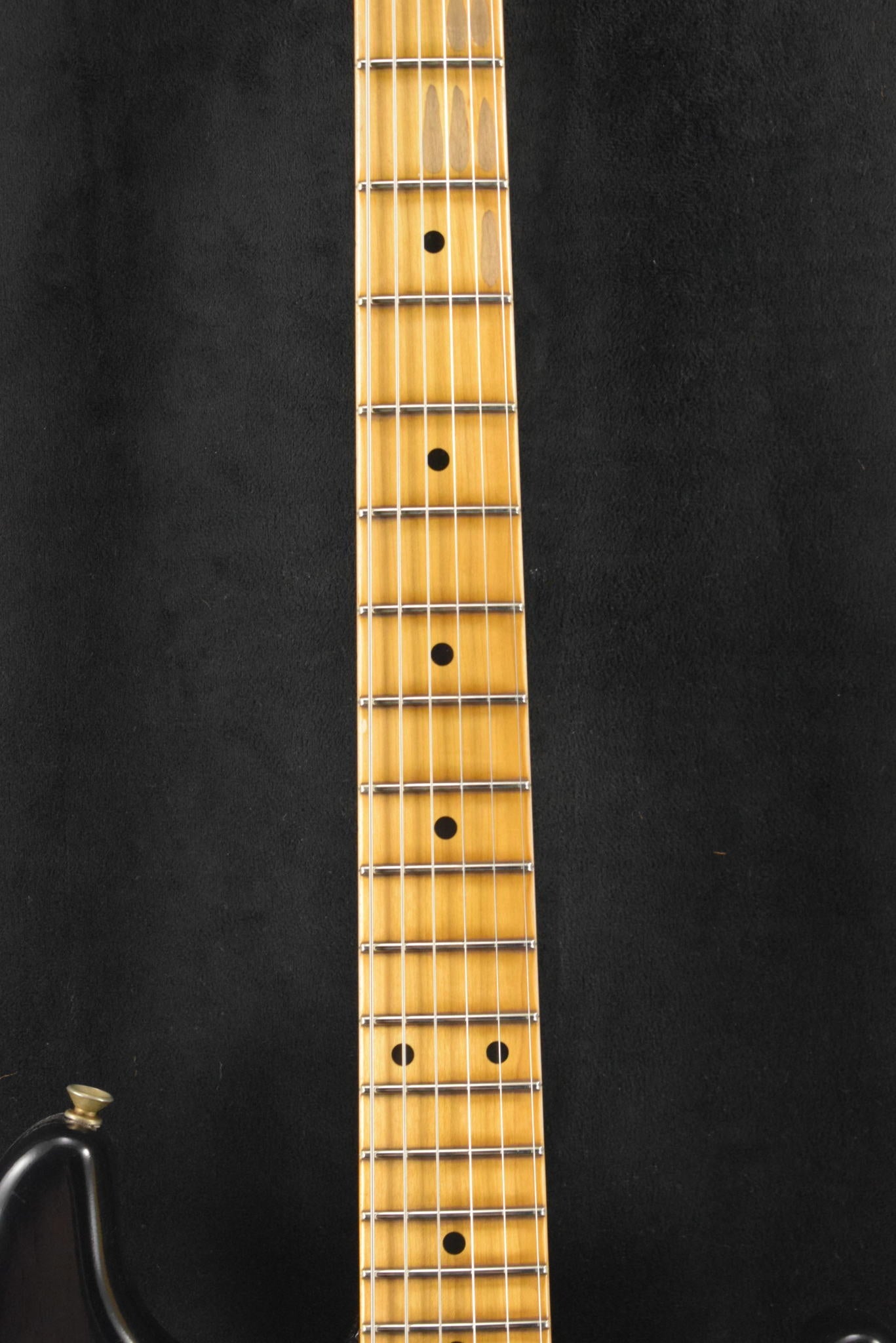 Fender Custom Shop '56 Stratocaster Journeyman Relic Aged Black w/ Soft V Neck