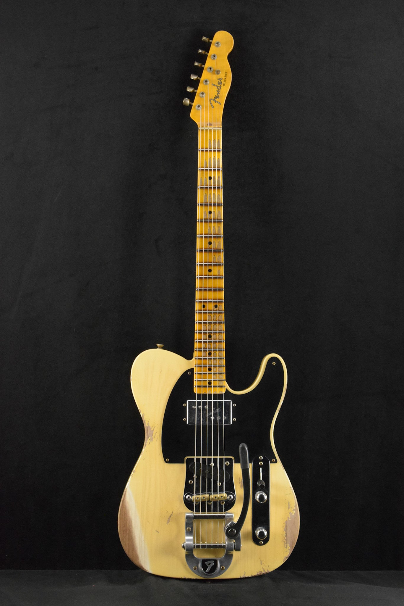 Fender Limited Edition CuNiFe Telecaster Custom Heavy Relic 1-PIece Maple Neck Aged Nocaster Blonde