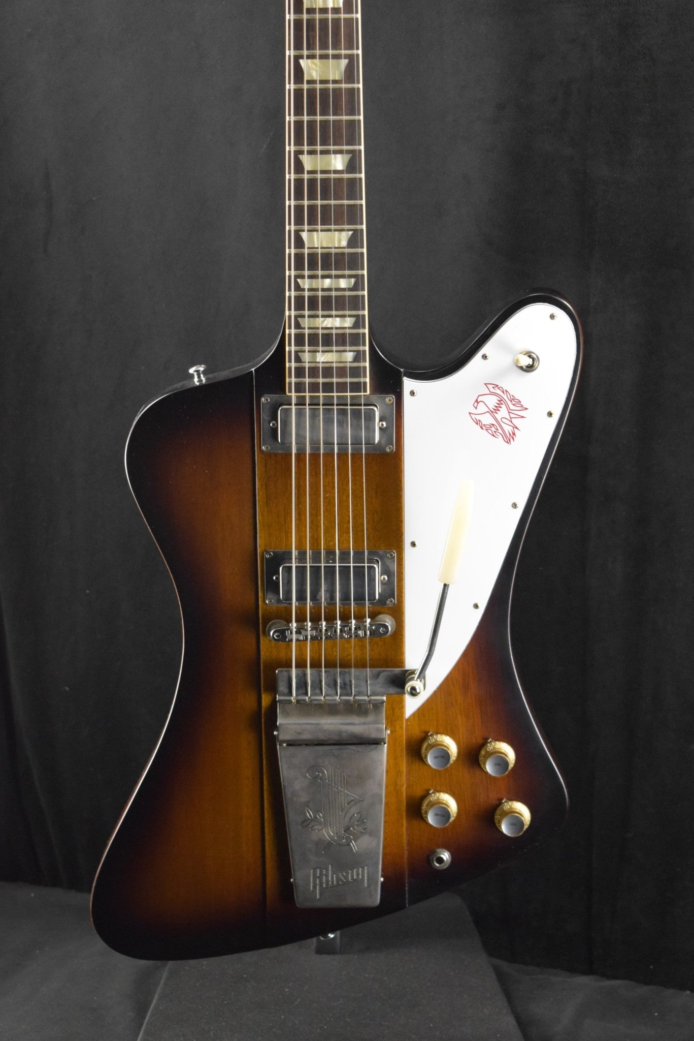 Gibson Murphy Lab 1963 Firebird V With Maestro Vibrola Vintage Sunburst Light Aged Fuller's Exclusive
