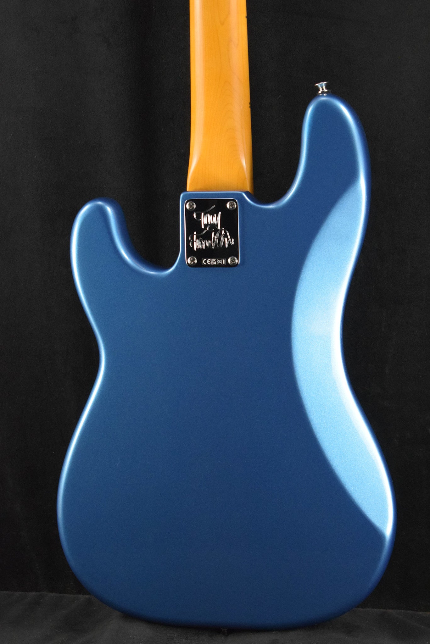 Fender Tony Franklin Fretless Precision Bass Lake Placid Blue Ebony Fingerboard