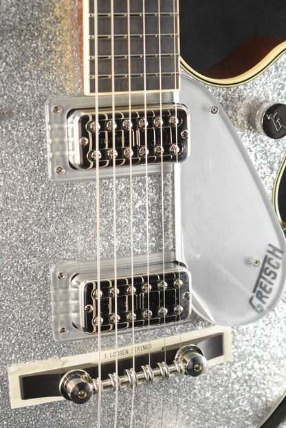 Gretsch G6129T-59 Vintage Select ’59 Silver Jet with Bigsby TV Jones Silver Sparkle