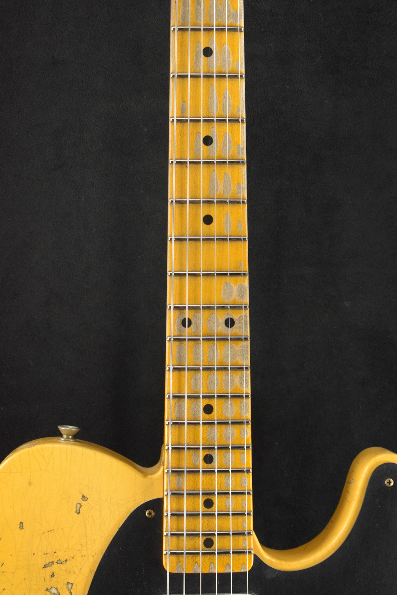 Fender 1954 Telecaster Super Heavy Relic Super Faded Aged Nocaster Blonde 1-Piece Rift Sawn Maple Neck Fingerboard