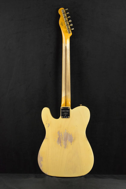Fender Limited Edition CuNiFe Telecaster Custom Heavy Relic 1-PIece Maple Neck Aged Nocaster Blonde