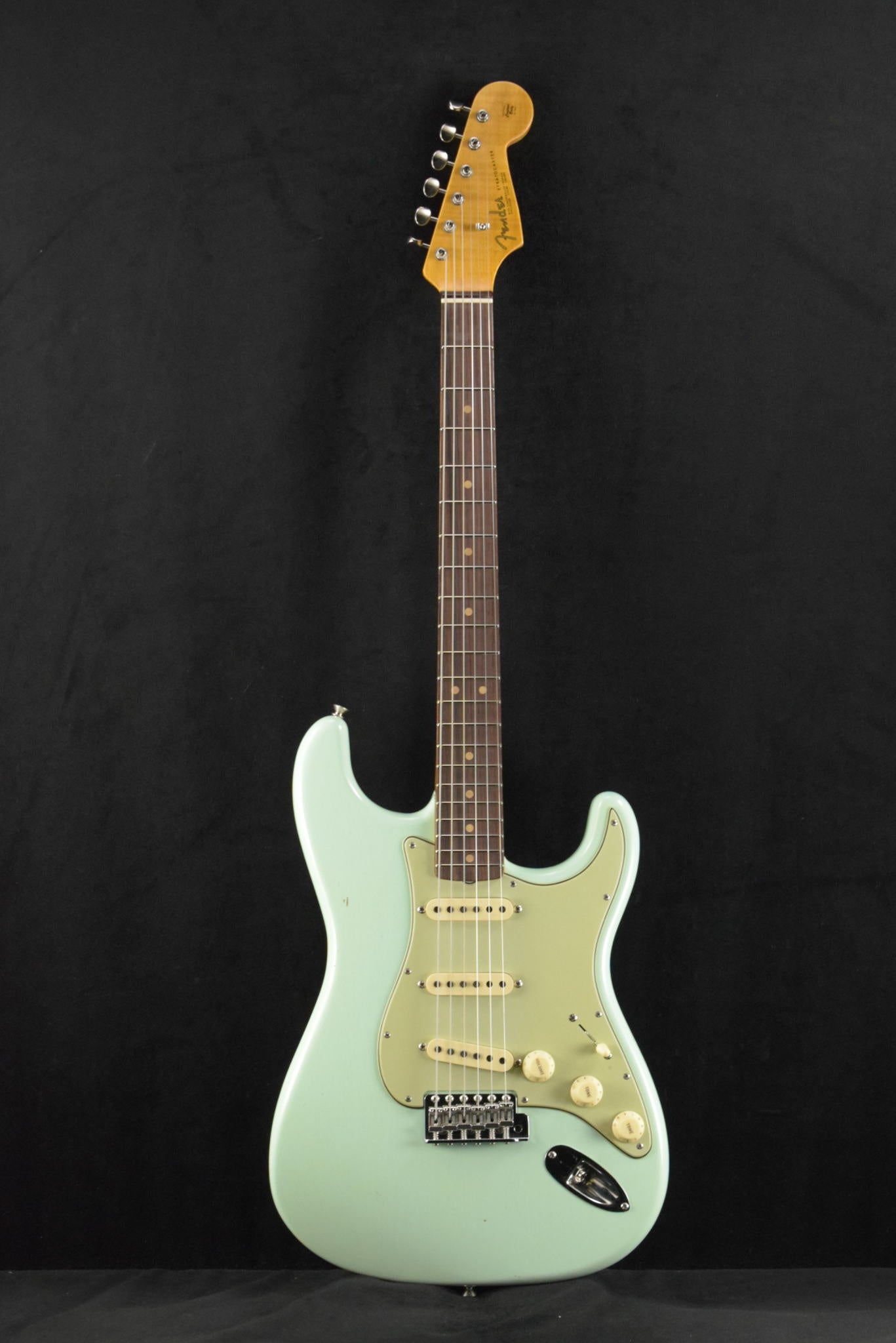Fender '64 Stratocaster Journeyman Relic with Closet Classic Hardware - Faded Aged Surf Green