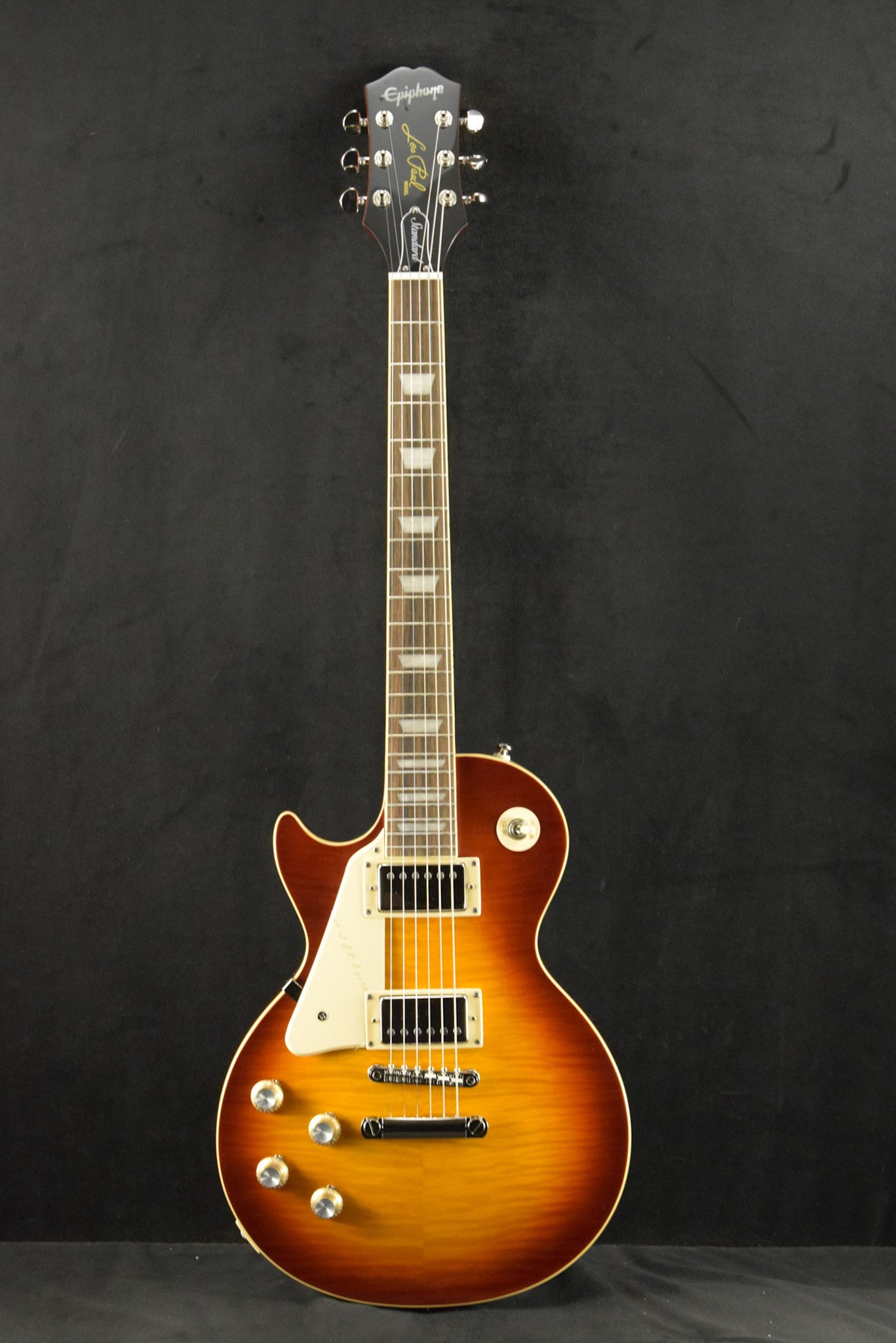 Epiphone Les Paul Standard 60s Figured Top Left-Handed Iced Tea Burst w/Gig Bag