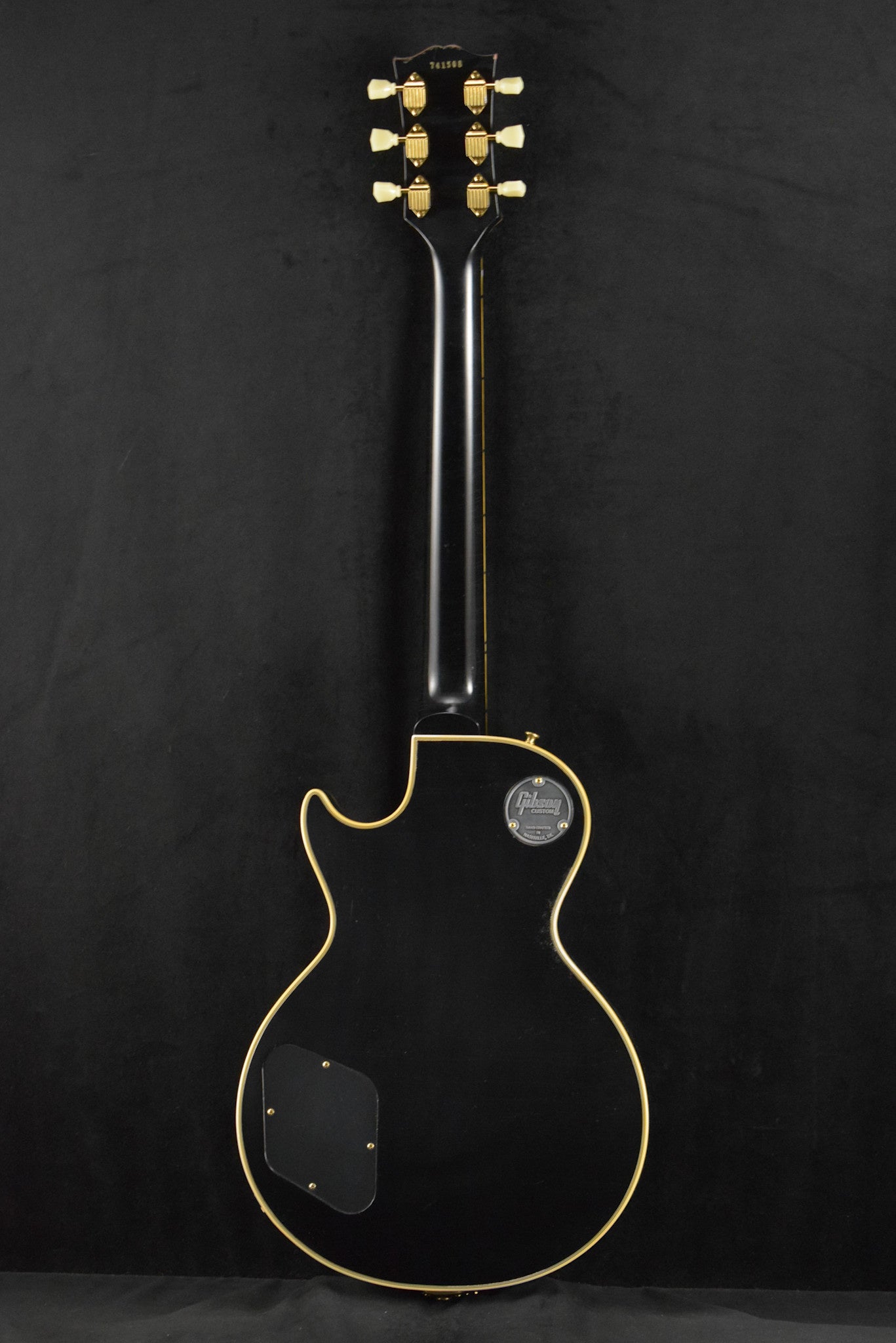 Gibson Murphy Lab 1957 Les Paul Custom 3-pickup Bigsby Light Aged Ebony