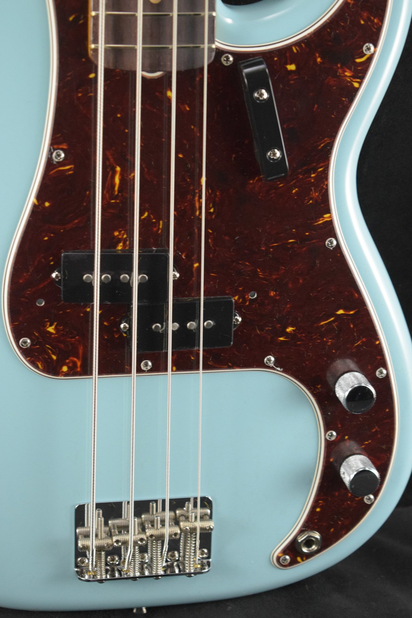 Fender American Vintage II 1960 Precision Bass Daphne Blue Rosewood Fingerboard