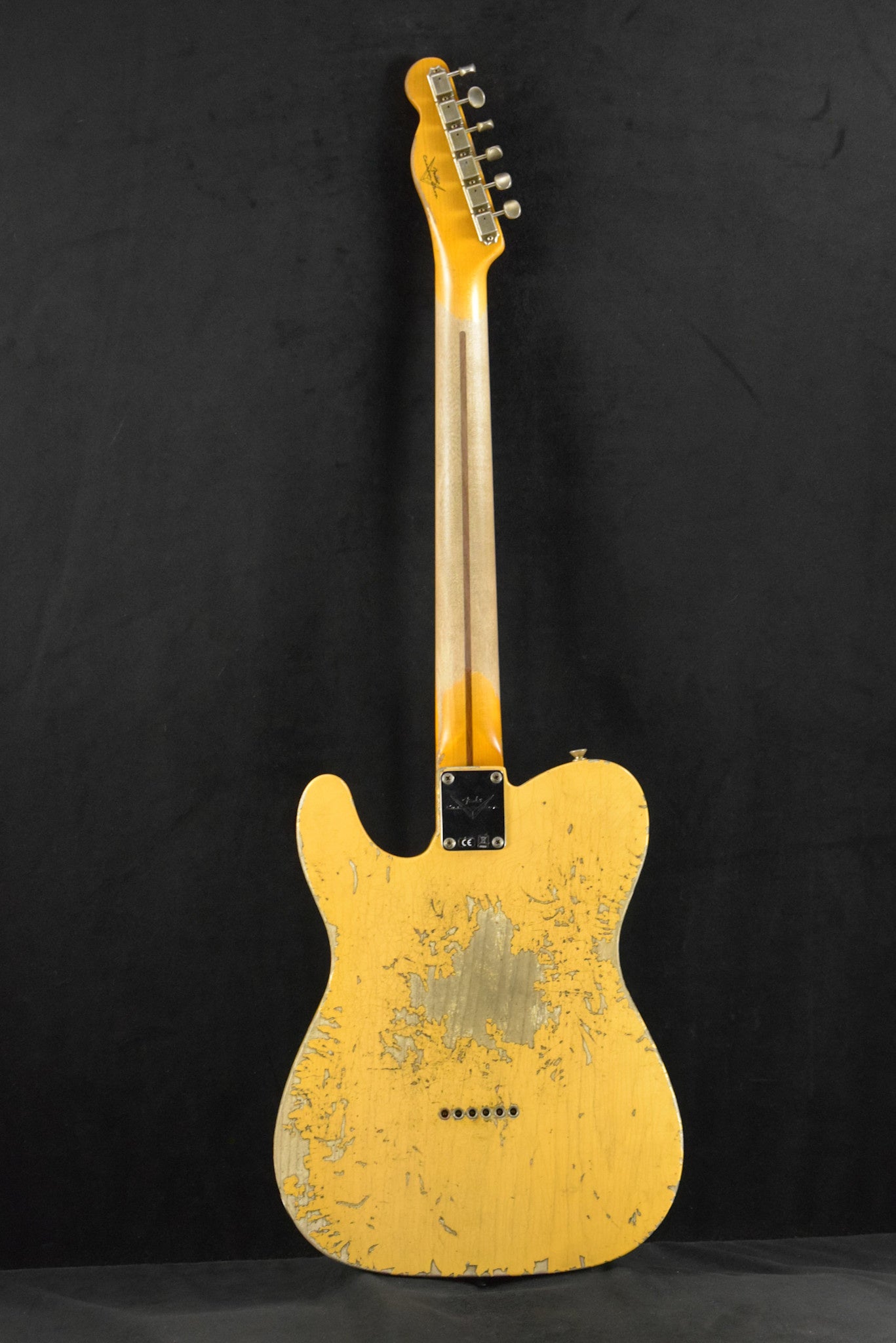 Fender 1954 Telecaster Super Heavy Relic Super Faded Aged Nocaster Blonde 1-Piece Rift Sawn Maple Neck Fingerboard