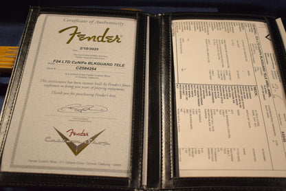 Fender Limited Edition CuNiFe Telecaster Custom Heavy Relic 1-PIece Maple Neck Aged Nocaster Blonde