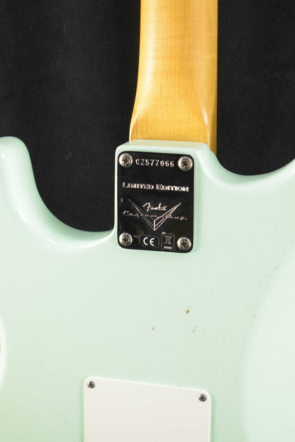 Fender '64 Stratocaster Journeyman Relic with Closet Classic Hardware - Faded Aged Surf Green