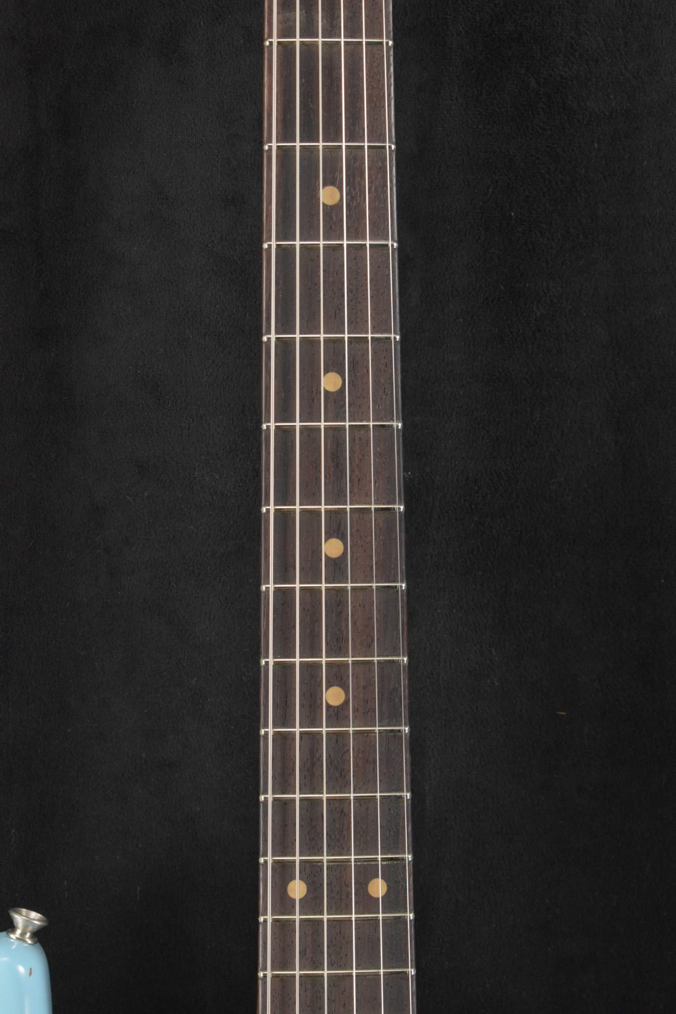 Fender Custom Shop '62 Strat Relic with Closet Classic Hardware - Faded Aged Daphne Blue