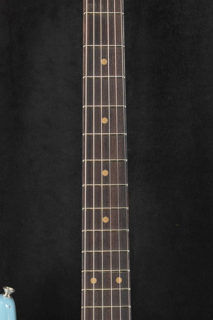 Fender Custom Shop '62 Strat Relic with Closet Classic Hardware - Faded Aged Daphne Blue