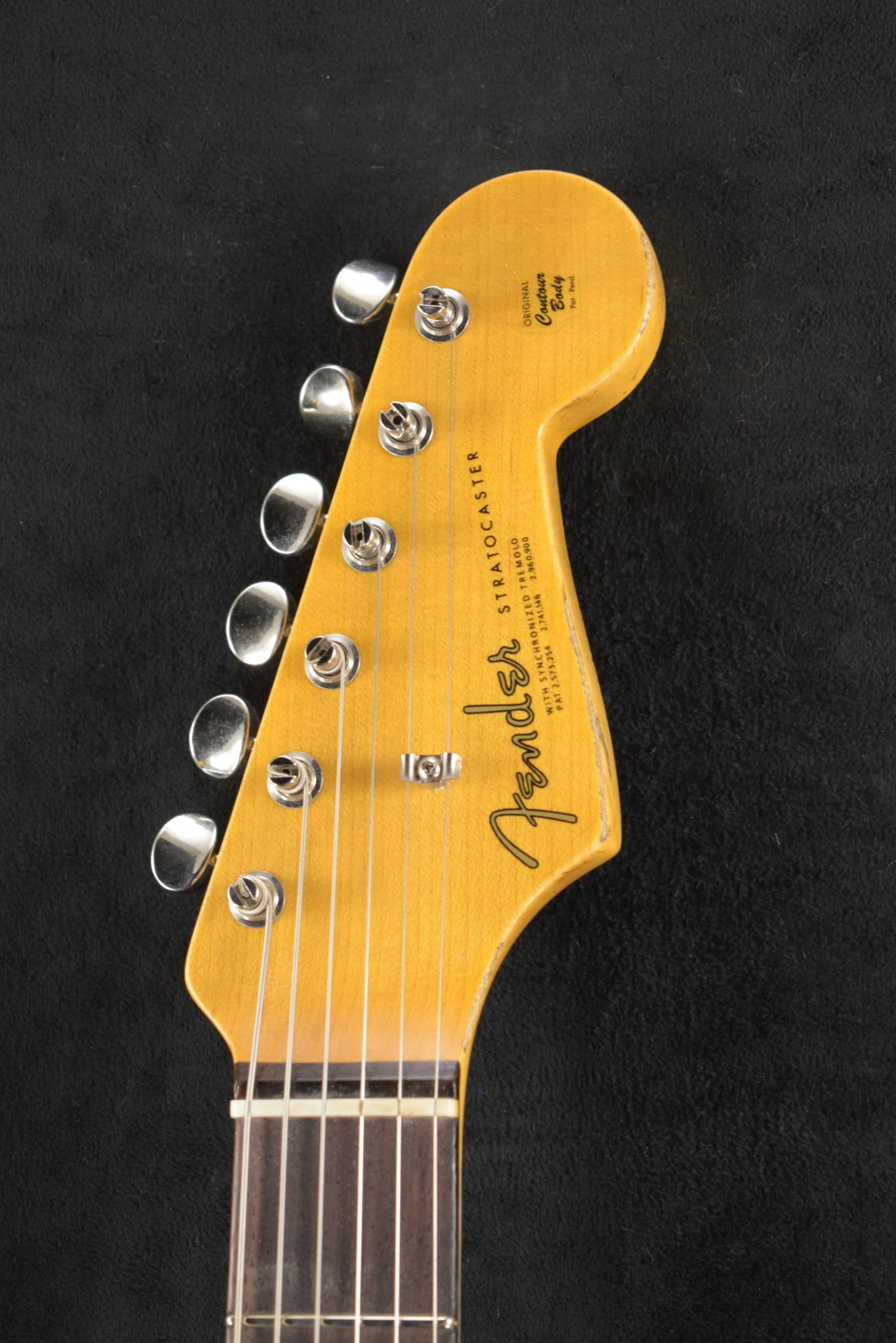 Fender Custom Shop '62 Strat Relic with Closet Classic Hardware - Faded Aged Daphne Blue