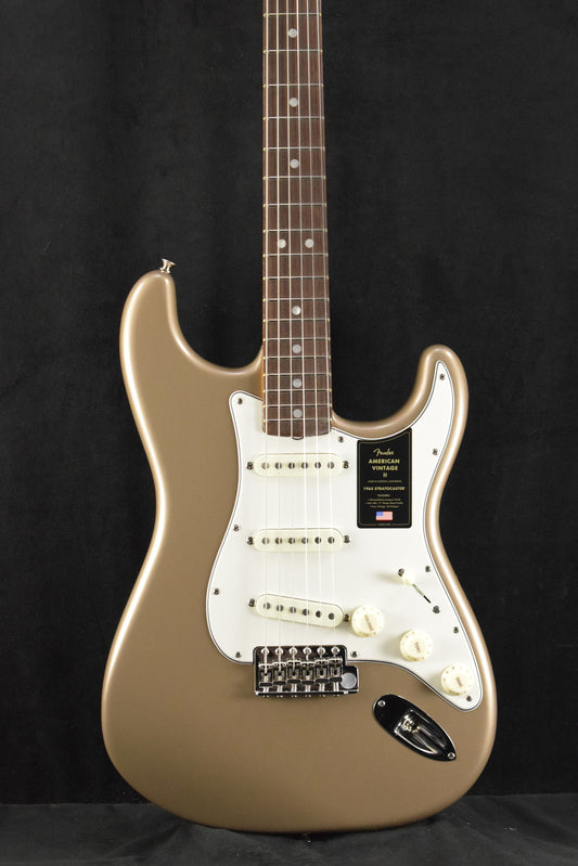 Fender American Vintage II 1965 Stratocaster Shoreline Gold Round-Lam Rosewood Fingerboard