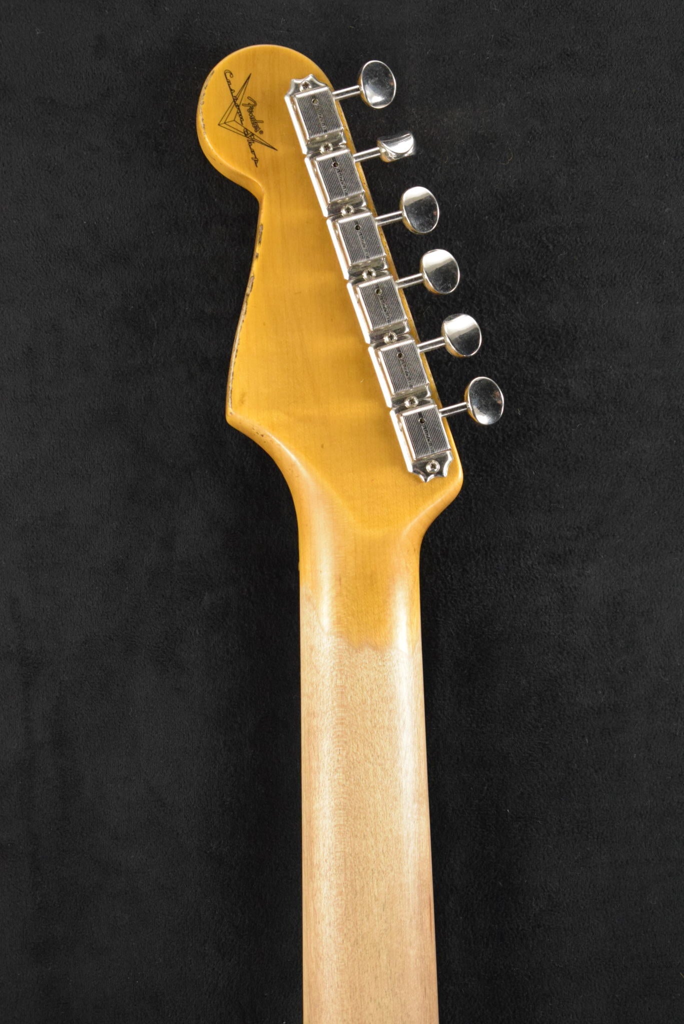 Fender Custom Shop '62 Strat Relic with Closet Classic Hardware - Faded Aged Daphne Blue