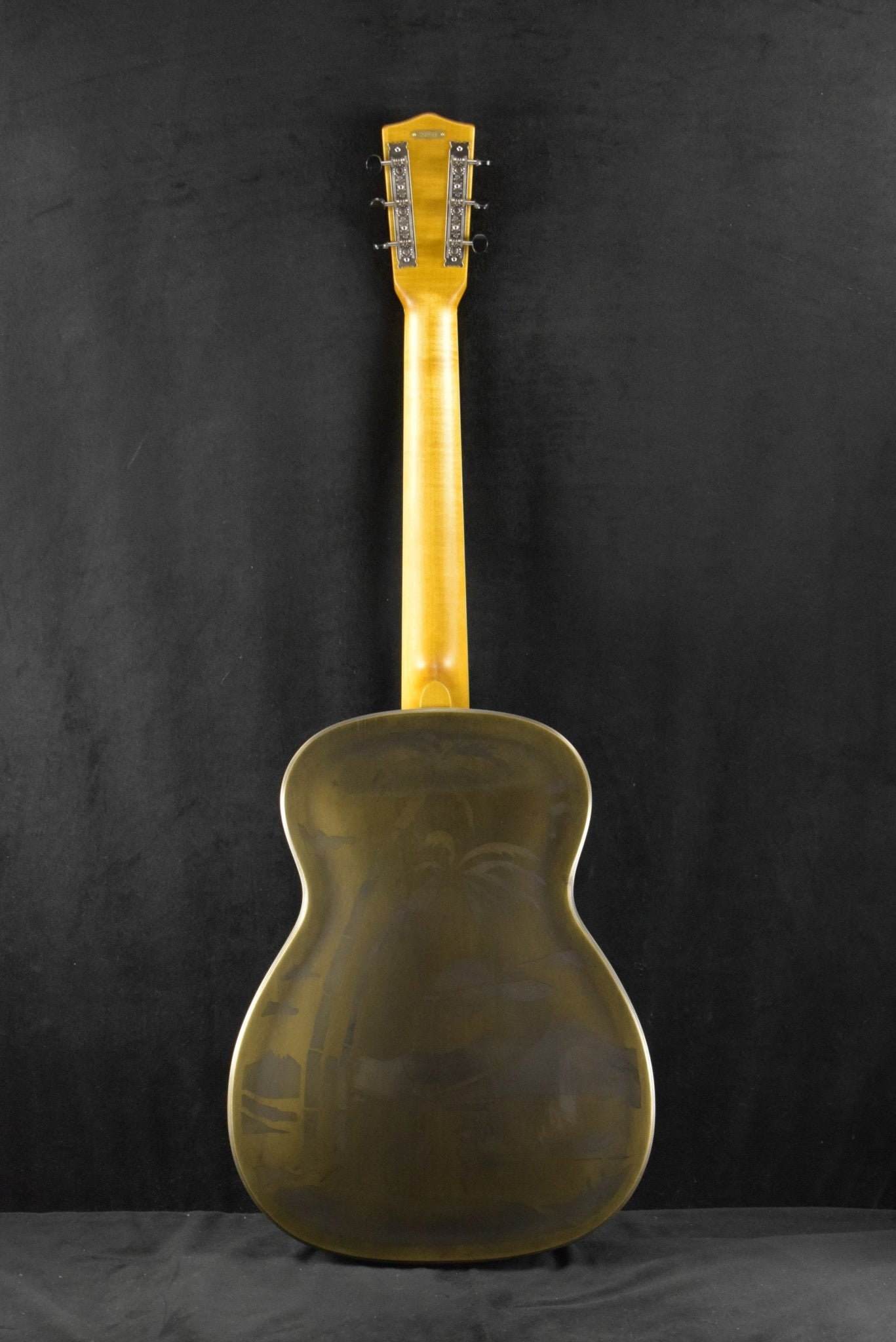 National Style O 14-Fret Antique Brass Weathered Finish