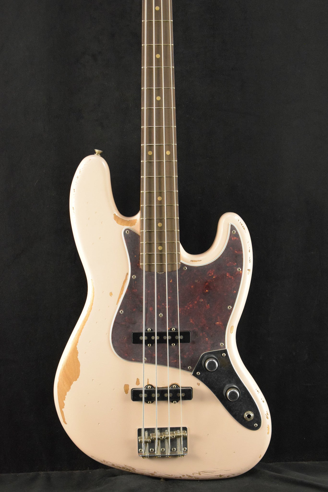 Fender Flea Jazz Bass Roadworn Shell Pink Rosewood Fingerboard