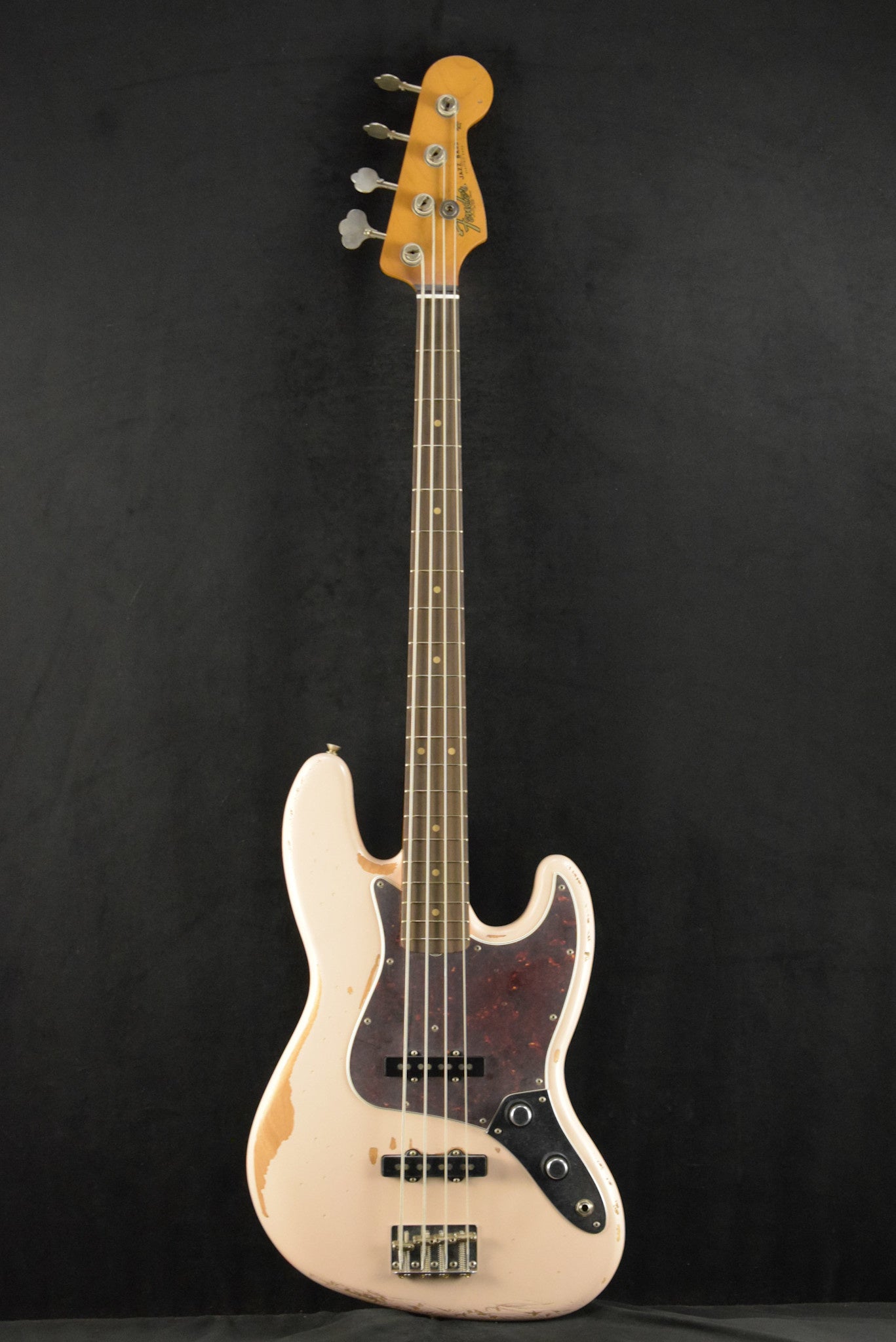 Fender Flea Jazz Bass Roadworn Shell Pink Rosewood Fingerboard