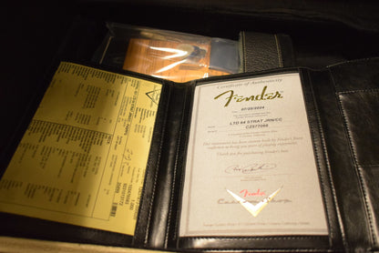 Fender '64 Stratocaster Journeyman Relic with Closet Classic Hardware - Faded Aged Surf Green