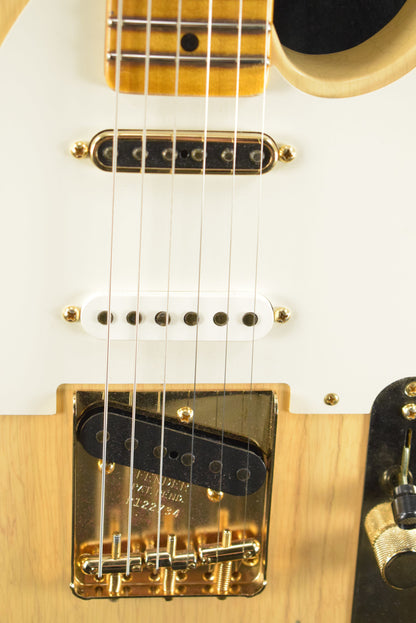 Fender Limited Edition Hotshot Telecaster Relic Aged Natural Blonde 1-Piece Quartersawn Maple Neck