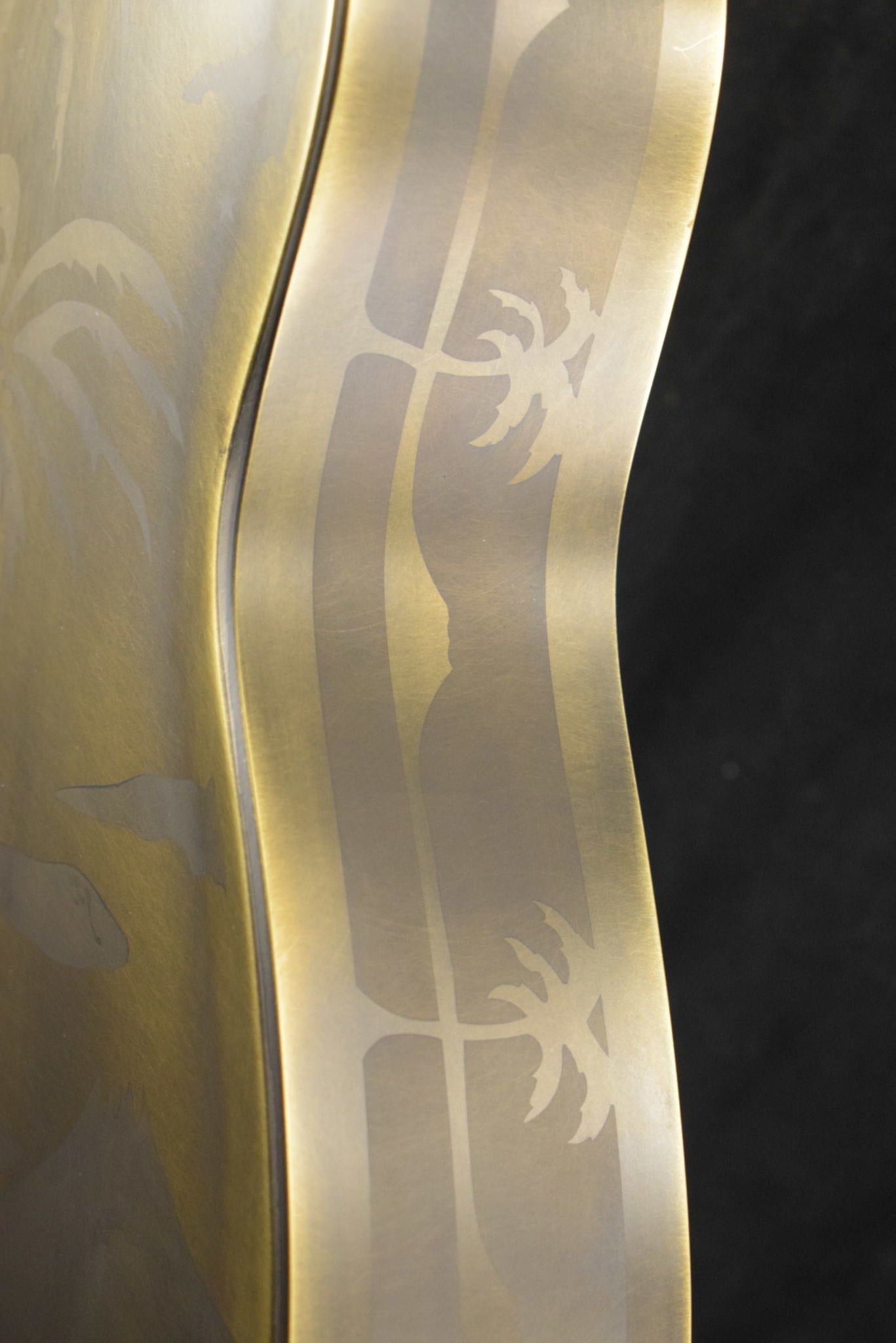 National Style O 14-Fret Antique Brass Weathered Finish